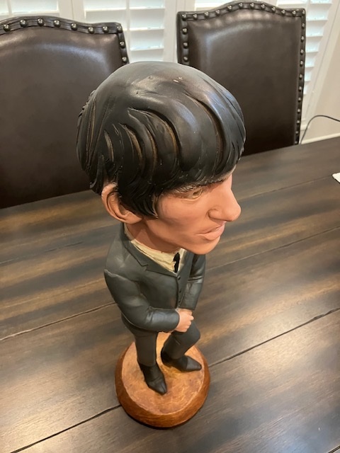 George Harrison ESCO Statue For Sale / George Harrison ESCO Chalkware Statues For Sale George Harrison ESCO Statue For Sale / George Harrison ESCO Chalkware Statues For Sale