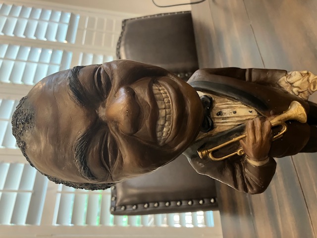 Louis Armstrong ESCO Statue For Sale / Louis Armstrong ESCO Chalkware Statues For Sale Louis Armstrong ESCO Statue For Sale / Louis Armstrong ESCO Chalkware Statues For Sale