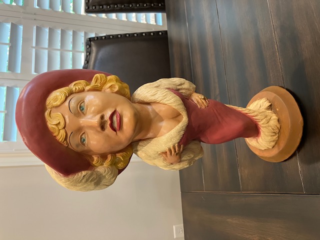 Mae West ESCO Statue For Sale / Mae West ESCO Chalkware Statues For Sale Mae West ESCO Statue For Sale / Mae West ESCO Chalkware Statues For Sale