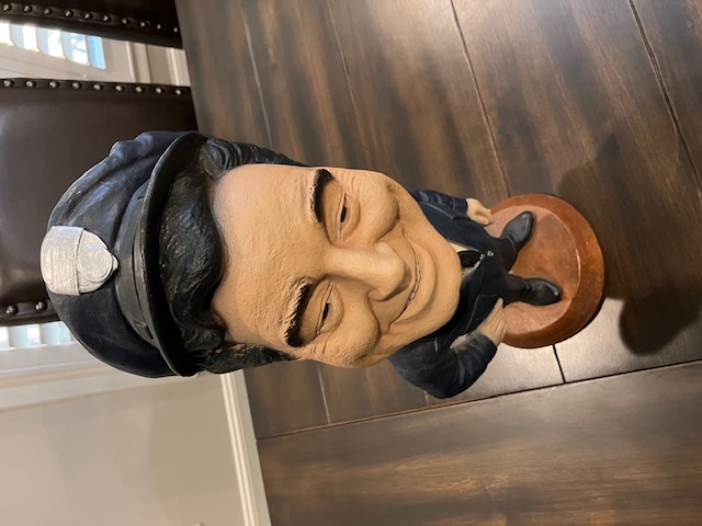 Ralph Kramden Honeymooners ESCO Statue For Sale / Ralph Kramden ESCO Chalkware Statues For Sale Ralph Kramden Honeymooners ESCO Statue For Sale / Ralph Kramden ESCO Chalkware Statues For Sale